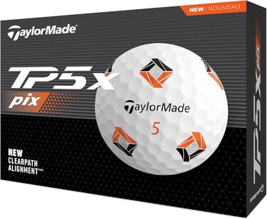 Гольф-м'ячі TaylorMade TP5 універсальні, преміум-класу
