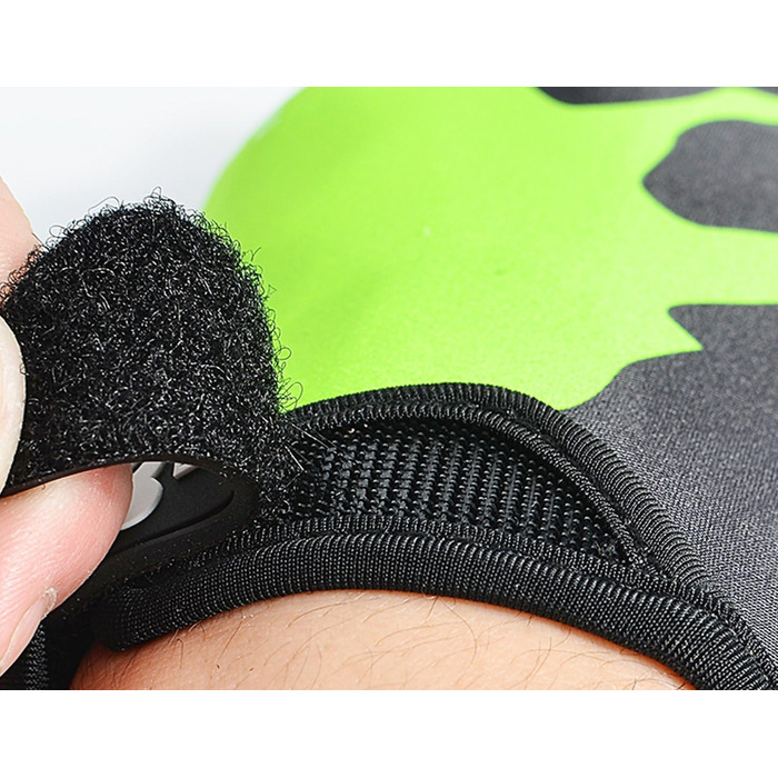 Велосипедні рукавички Radsport Kurz - короткі велорукавички для їзди по пересіченій місцевості (MTB), літні рукавички для жінок та чоловіків, білі (XXL, зелені)