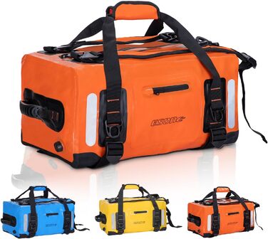 Водонепроникний рюкзак ESONE Dry Bags 40L для каякінгу, подорожей та активного відпочинку (Оранжевий)