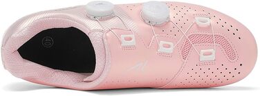 Велосипедні туфлі SPD MTB для чоловіків та жінок, Radsportschuhe Adulta, Mountainbike, унісекс, кросівки, дихаючі, для занять в приміщенні та на відкритому повітрі, велосипедні туфлі для занять в приміщенні, рожеві, 42 EU