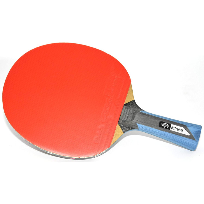 Настільна ракетка Butterfly Timo Boll Black, професійна, ITTF, анатомічна ручка, накладка Wakaba