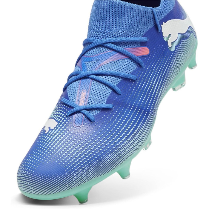Кросівки для футболу PUMA Future 7 Match Mxsg - 40 EU, Bluemazing/Puma White/Electric Peppermint
