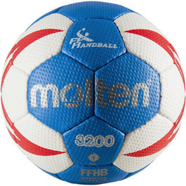 М'яч для гандболу Molten HX3200 FFHB, розмір 1, тренувальний