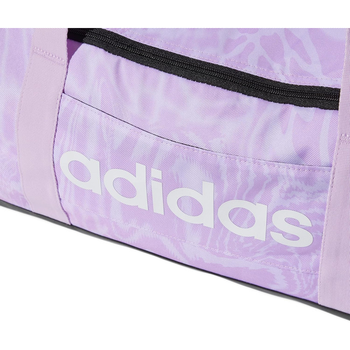 Жіноча спортивна сумка adidas Graphic, лаванда/лілак/біла, розмір S
