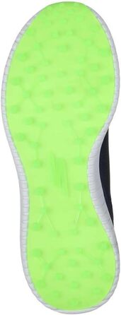 Чоловічі гольф-туфлі Skechers Max Fairway 4 без шипів, 42.5 EU, темно-синій/лаймовий