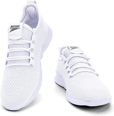 Чоловічі кросівки для бігу та занять спортом. Легкі, дихаючі, для фітнесу, тенісу, тренувань. Розмір 44.5 EU, білий колір