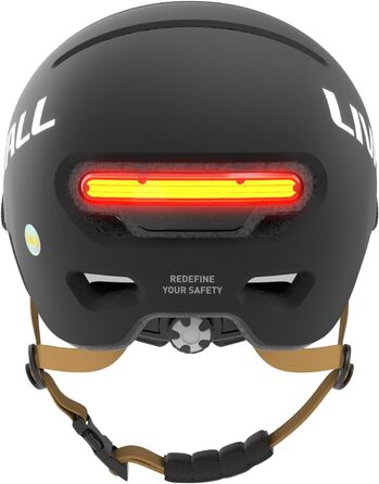 Розумний велосипедний шолом LIVALL L23 з LED-підсвіткою, знімним козирком, сертифікатами NTA8776 і CPSC, функцією виявлення падіння, для електровелосипедів, самокатів, скейтбордів, для дорослих чоловіків і жінок