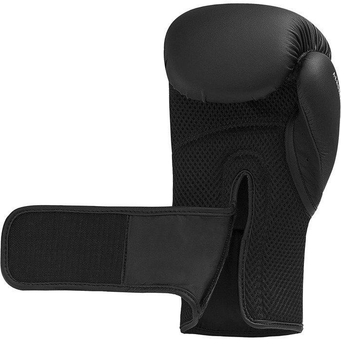 Боксерські рукавички Adidas Hybrid 25 - початкова модель (чорний/білий, 12 унцій)