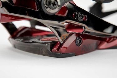 Чоловіча сноубордична кріплення Nitro Phantom 2020 All Mountain Freeride Freestyle, преміум-якість, Candy Apple