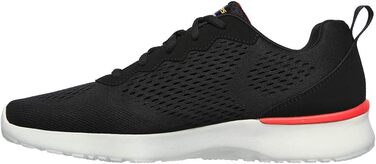 Чоловічі кросівки Skechers Skech-air Dynamight Tuned Up чорного кольору з сірими вставками, 42 EU