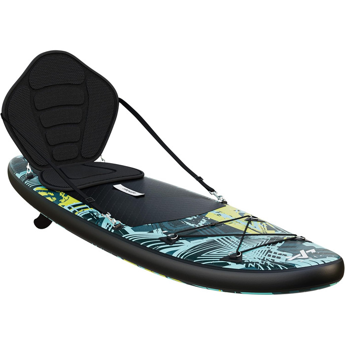 Надувне SUP для підлітків Athler Splash 50 з сидінням та аксесуарами - SUP/Каяк, Комплект з рюкзаком, веслом, насосом, шнуром, фінами