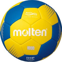 Гандбольний м'яч Molten H00F1800, розмір 00, жовто-синій