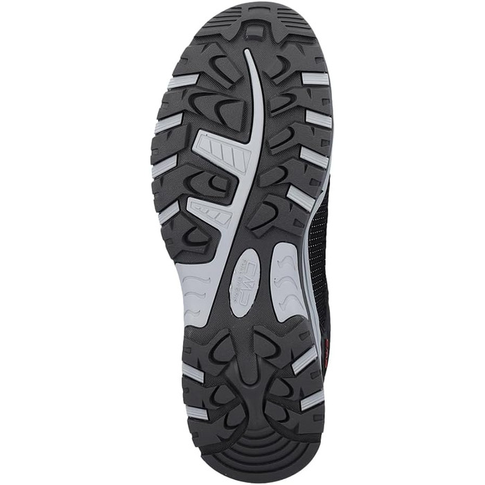 CMP Rigel - дитячі трекінгові півчеревики для туризму (7 UK, сірий Ferrari)