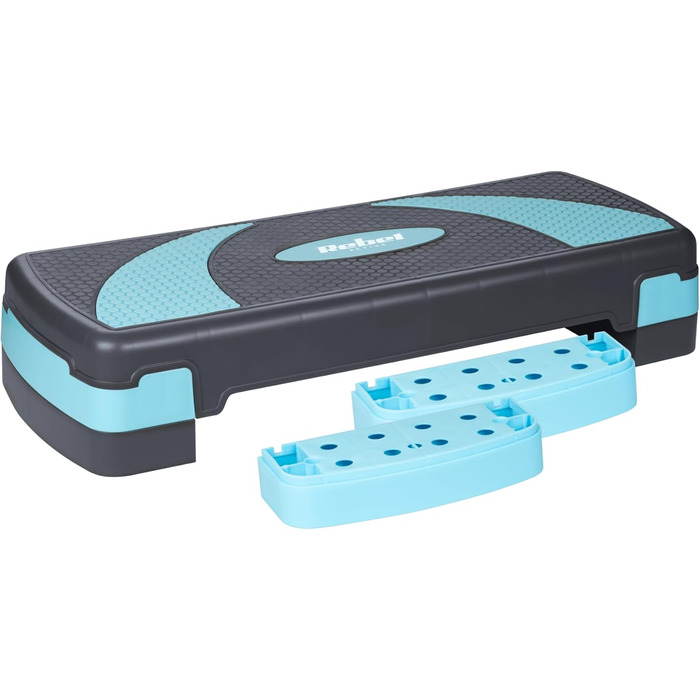 Сходи для аеробіки та фітнесу Rebel Step RBA-3225-BL сіро-блакитні (3 сходи)