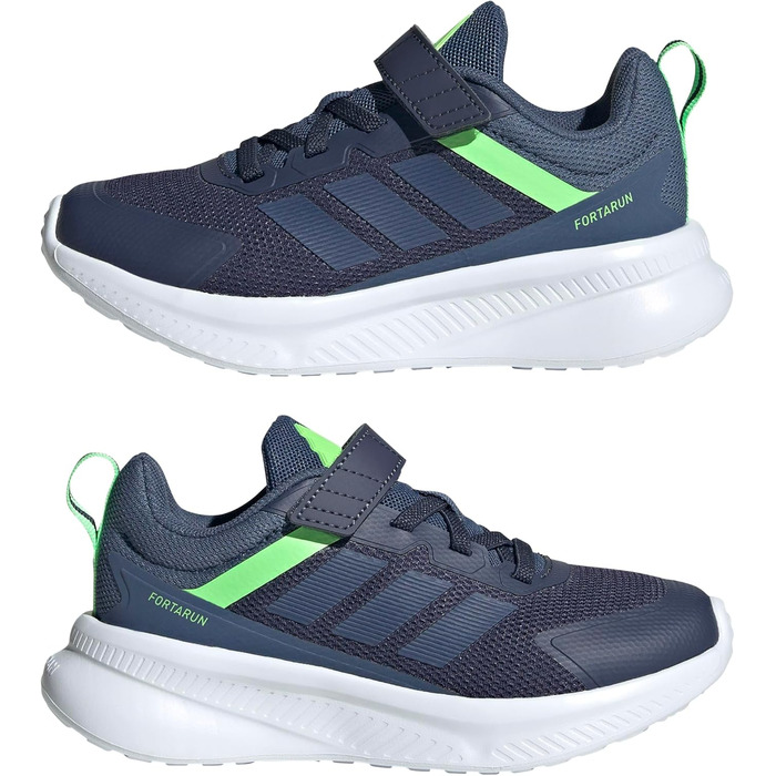 Дитячі кросівки adidas Fortarun 4.0 (28 EU) Shadow Navy Preloved Ink Lime Burst