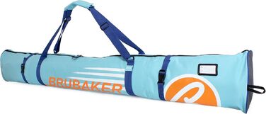 BRUBAKER чохол для лиж Carver Champion, м'який, для 1 пари лиж і палиць, 170 або 190 см