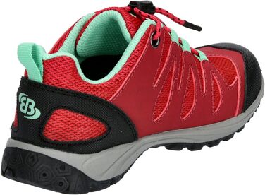 Дитячі трекінгові кросівки Brütting Expedition для хлопчиків та дівчаток (28 EU, рожево-м'ятний, білий)