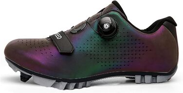 Велотуфлі для чоловіків та жінок MTB, Radsport, Mountainbike, кросівки, дихаючі, outdoor, вело, spin, білі (39 EU, фіолетовий)