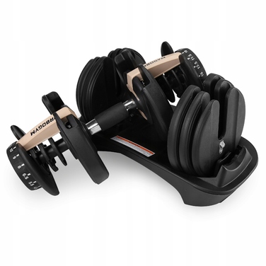 Регульовані гумовані гантелі Urbogym 1 x 24 кг