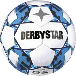Футбольний м'яч Derbystar Apus S-Light V23, розмір 5, біло-синій, для юніорів, унісекс
