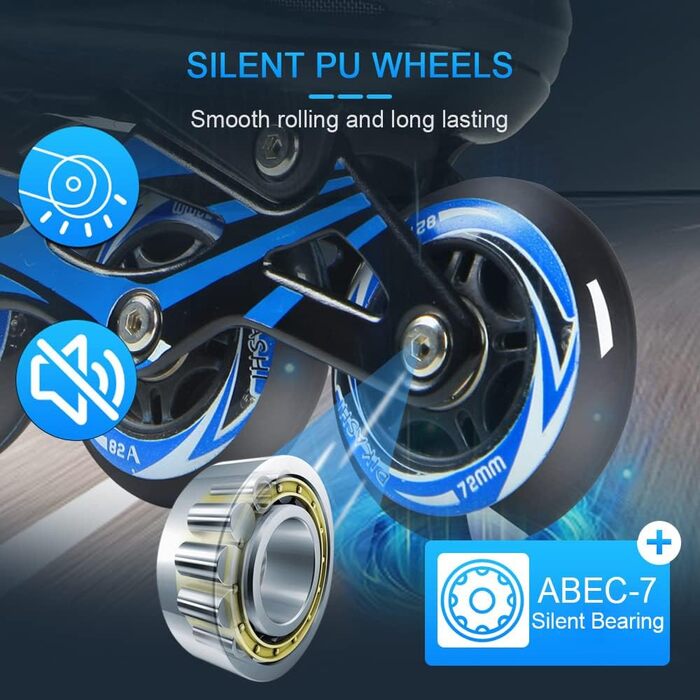 Дитячі ролики для катання на роликах, розмір 34-37, світлові колеса, рожеві