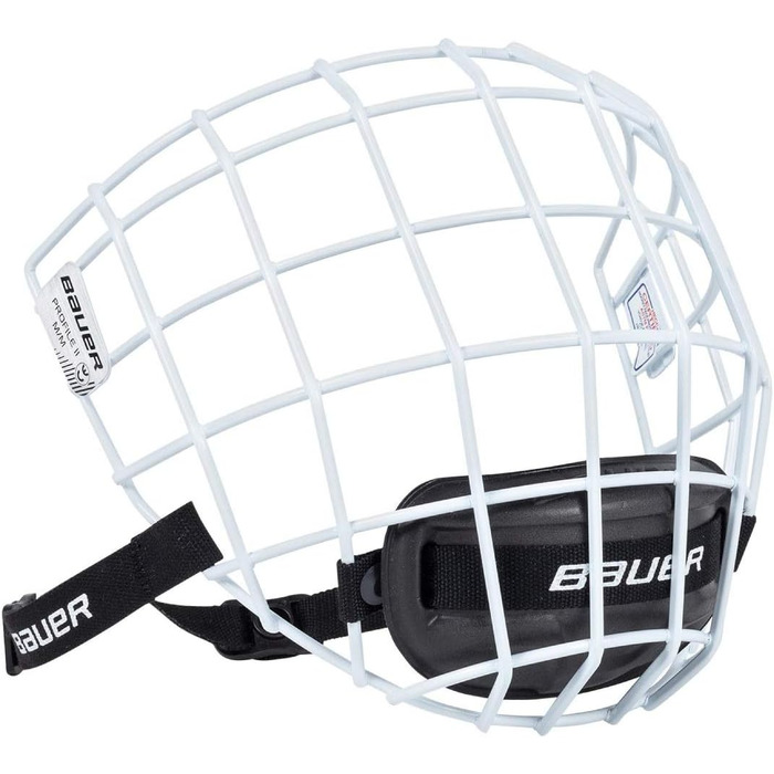 Захисна хокейна маска BAUER PROFILE II Visier, розмір XS, біла