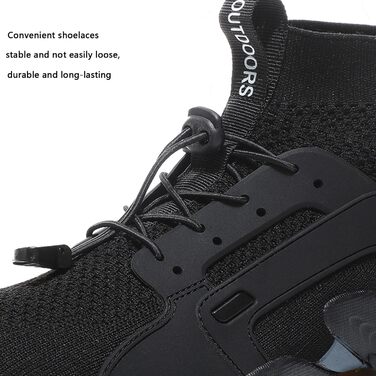 Черевики для трекінгу VTASQ Unisex: легкі, дихаючі, чорні (39 EU)