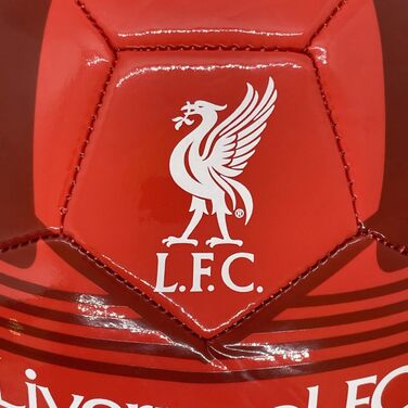 Футбольний м'яч Liverpool FC розмір 4, офіційна символіка, червоно-білий, подарунок