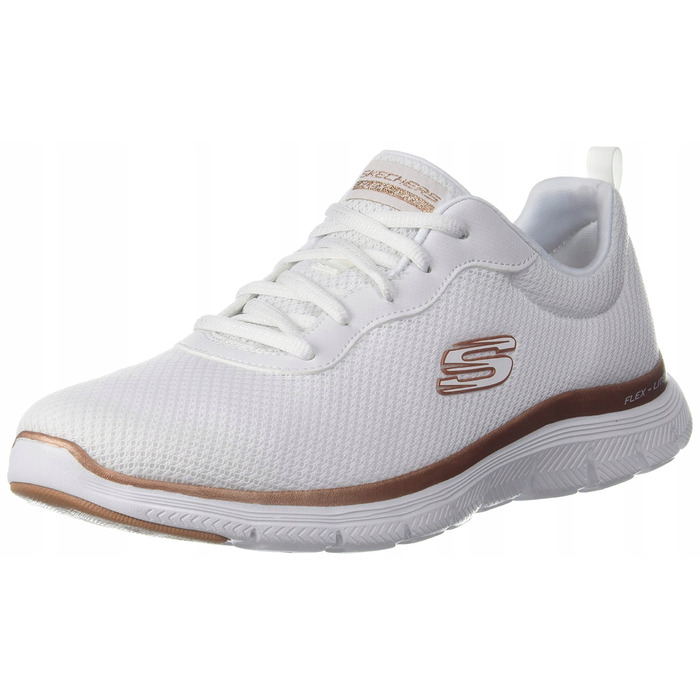 Жіночі кросівки SKECHERS Flex Appeal 4.0 Brilliant View, білі, 38 EU