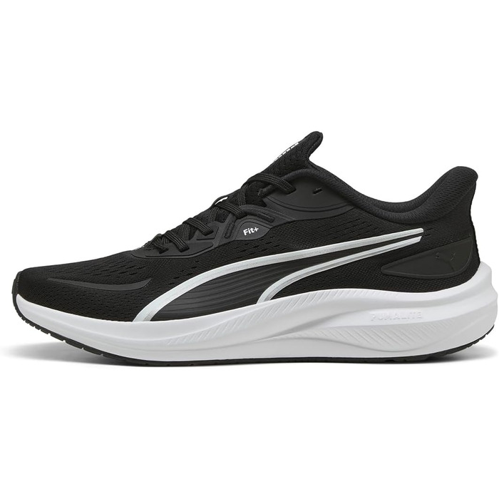 Дитячі кросівки PUMA Reflect Lite Jr - чорний, білий, сріблястий (37 EU)