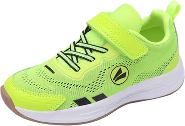 Дитячі кросівки JAKO J-TF Play Ev (38 EU, неоновий жовтий, чорний)