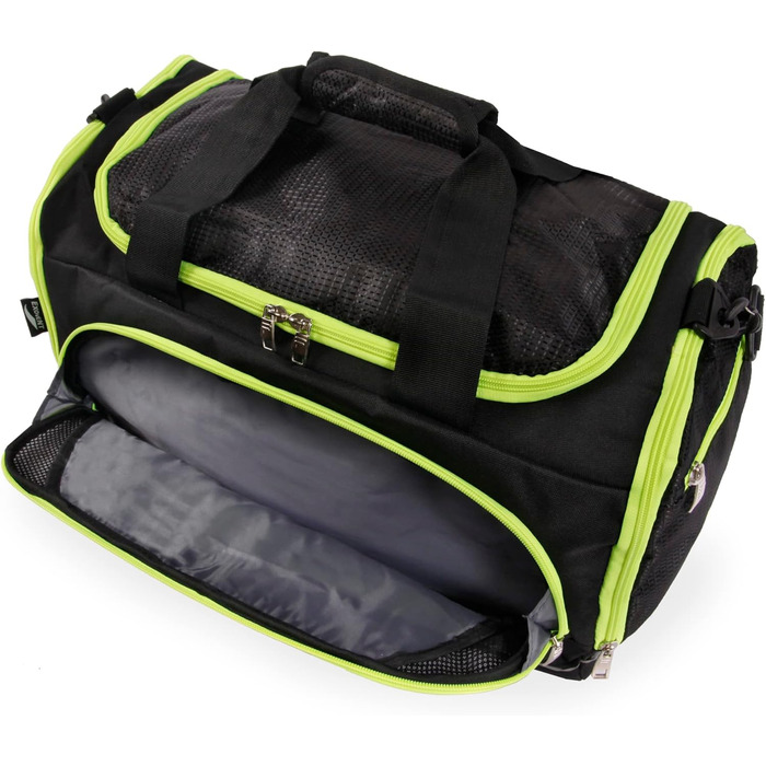 Спортивна сумка FILA Cypress Unisex, маленька сумка для спорту та аксесуарів, Onyx/Limette, універсальний розмір