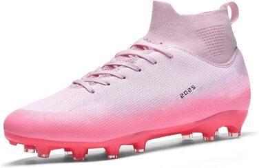 Футбольні бутси для чоловіків та жінок, зала, бейсбол, трава, бутси для юних гравців у регбі, дорослі, AG FG TF, широкі тренувальні кросівки 41.5/42 EU 2309 Ag Pink