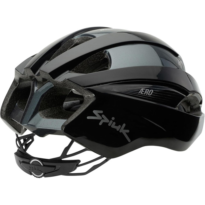 Велошолом Spiuk Korben Sportline для дорослих, аеродинамічний, чорний