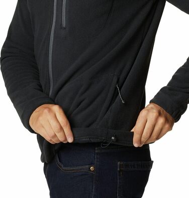 Чоловіча флісова куртка Columbia Fast Trek II Full Zip чорного кольору, розмір M