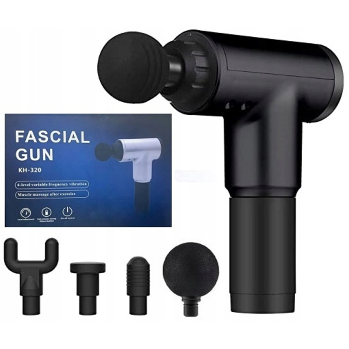 Потужний перкусійний масажер PISTOLET Massage Gun Pro
