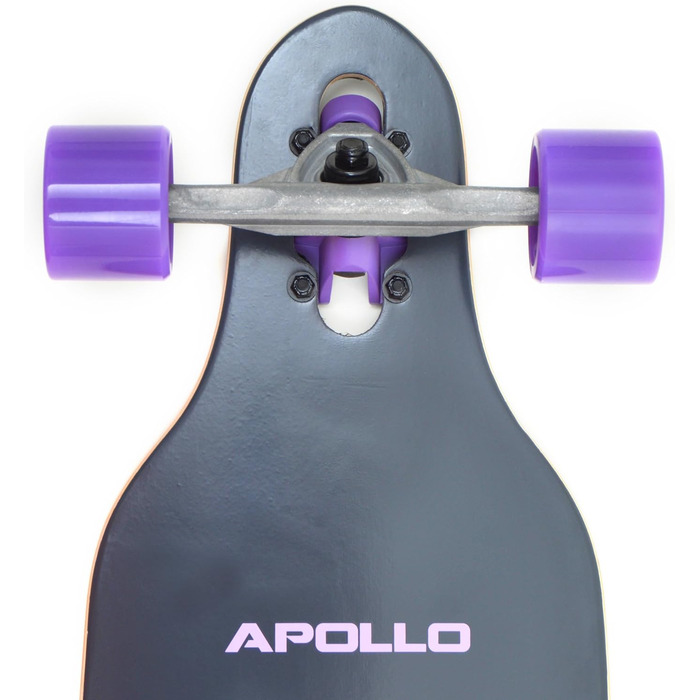 Longboard Apollo Makira Drop-Through для фрірайду та круїзингу з високошвидкісними підшипниками ABEC