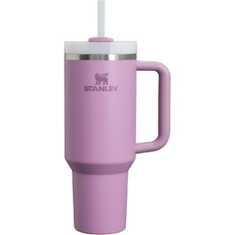Термочашка Stanley Quencher H2.0 Flowstate з трубочкою 1.2 л, нержавіюча сталь, термобутилка BPA Free, зберігає холод до 48 годин, підходить для посудомийки