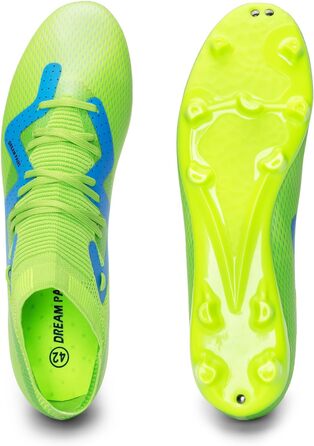 Чоловічі футбольні бутси DREAM PAIRS - професійні, для тренувань та гри на вулиці, 46 EU, неоново-зелені