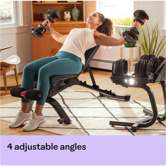 Регульована гантельна лава Bowflex SelectTech 3.1S, складана для дому