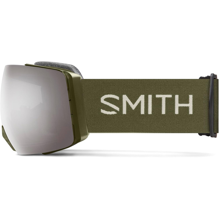Лижна маска Smith Optics I/O MAG XL, унісекс, зелена, ChromaPop Sun Platinum Mirror, зимові окуляри