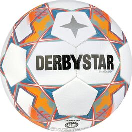 Дитячий футбольний м'яч Derbystar Stratos Light V23, розмір 4, біло-зелений, унісекс