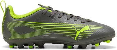 Дитячі футбольні бутси PUMA Ultra 5 Play Mg Jr - Матовий срібно-жовтий, 34.5 EU