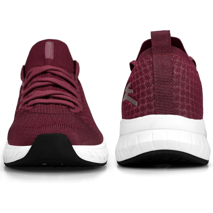 Жіночі спортивні кросівки для бігу та повсякденного носіння, легкі, дихаючі, модна модель (38 EU, Бордовий)