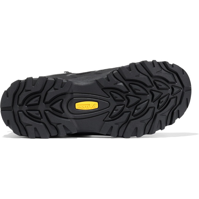 Чоловічі туристичні черевики NORTIV 8: водонепроникні трекінгові черевики для хайкінгу та альпінізму (41 EU, чорний)