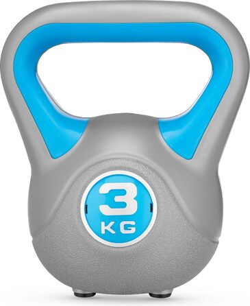 Гиря Gymtek для силових тренувань, ергономічна ручка, для фітнесу та домашнього спортзалу