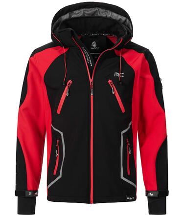 Чоловіча куртка Softshell Rock Creek Outdoor H-230 для активного відпочинку, чорна, розмір M