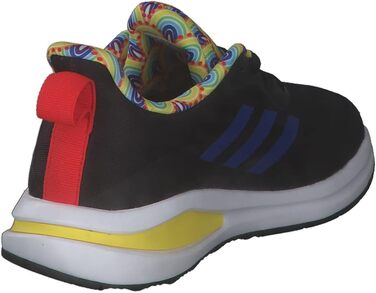 Кросівки Adidas Fortarun K для хлопчиків, розмір 38 2/3 EU, чорний/королівський синій/жовтий