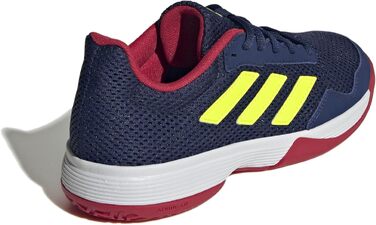Дитячі тенісні кросівки adidas Gamespec Kids, синьо-лимонного кольору, розмір 33 EU