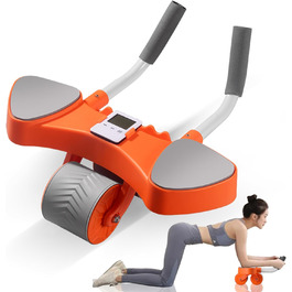 Ролер для пресу HALOFIT - ергономічний тренажер для всього тіла | Ролик для пресу з пружиною | Колесо для пресу | Ролер для пресу HALOFIT | Тренажер для кора